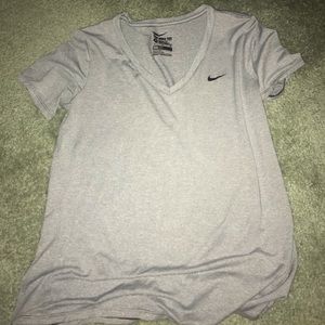 light striped nike tshirt